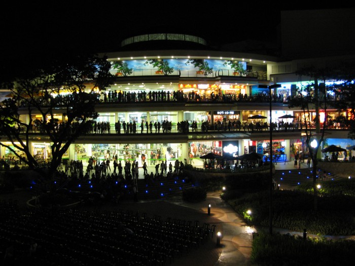 Ayala Center Cebu - Terraces - Nightshot