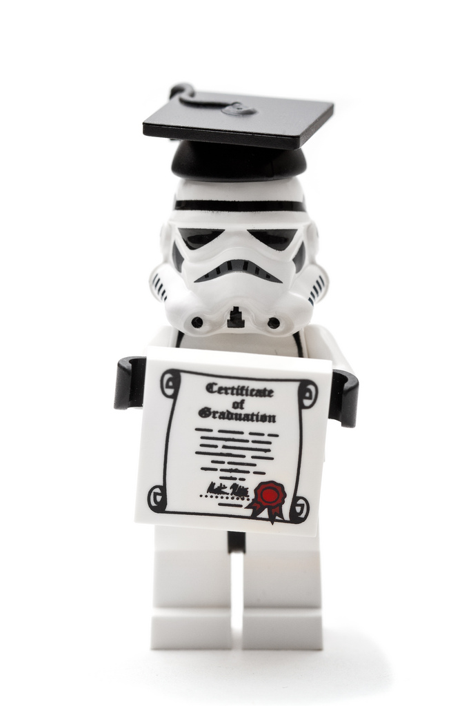 Congraulations your now a qualified Storm Trooper