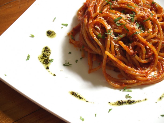Spaghetti All' Arrabbiata